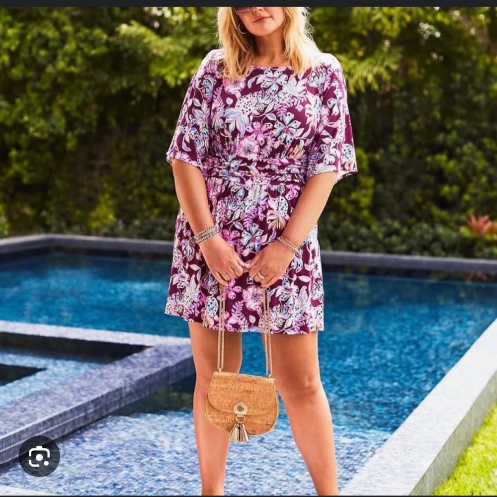Lilly Pulitzer Floral Print Dress/Romper